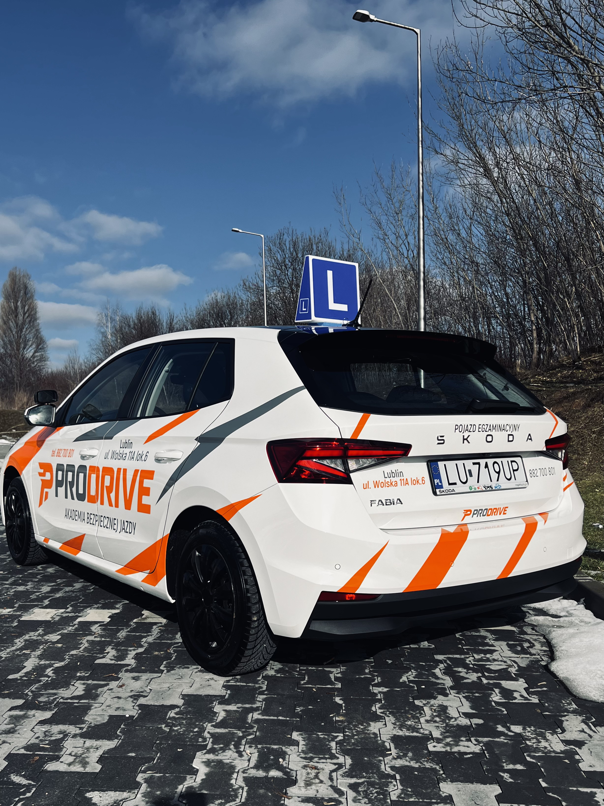 Auto ProDrive na drodze